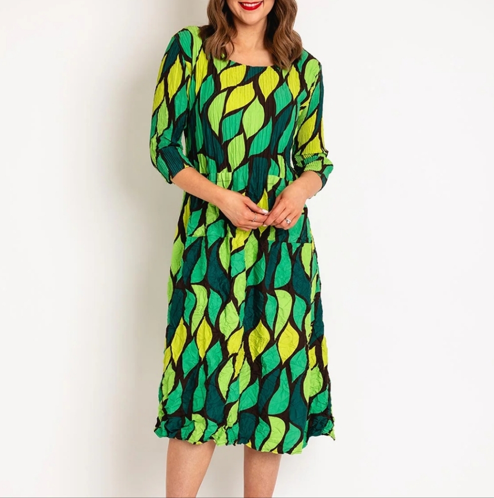 NEW Women's Alquema Jungle Dress Size 0 = 6 / 8 Medium $325